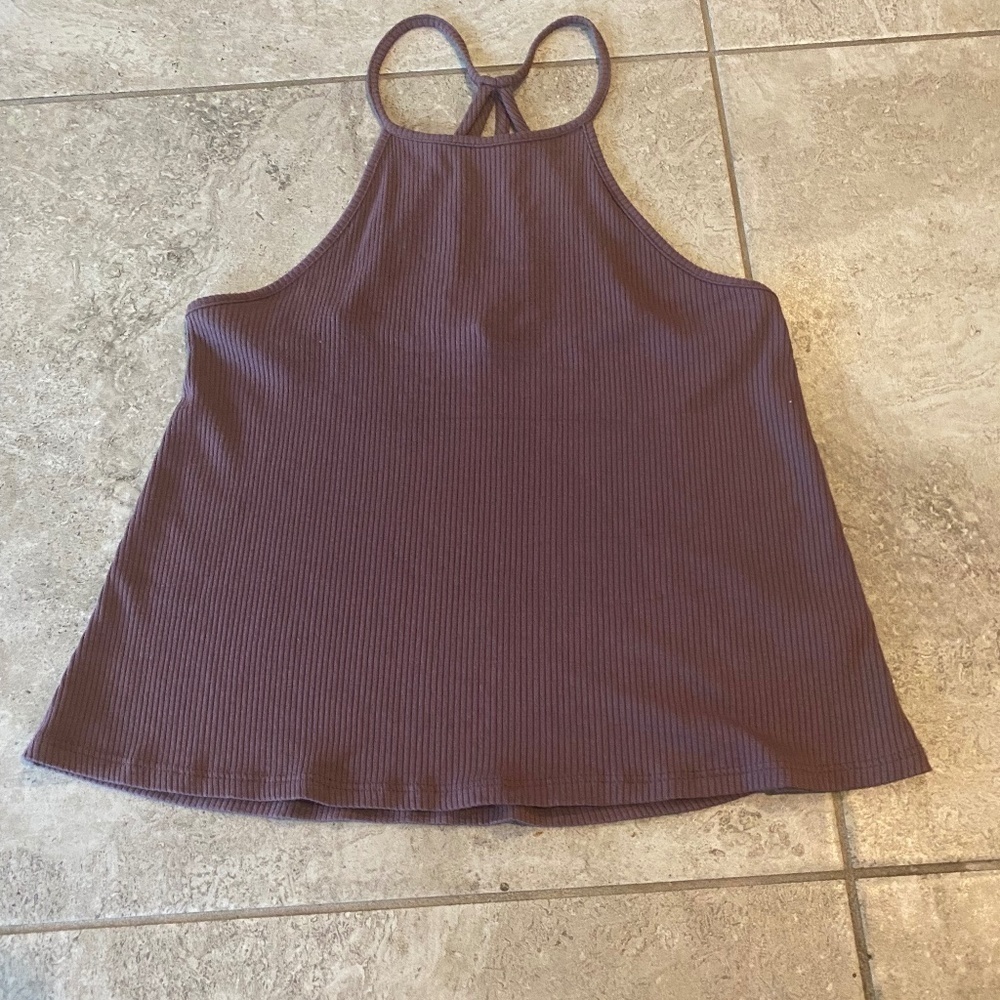 🎉Full Tilt Tilly’s ribbed purple Women’s Size Xsmall Tank Top